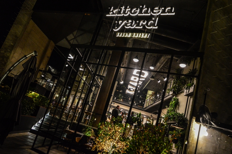 Kitchen Yard on Saturday Night